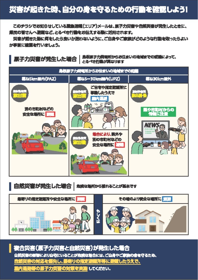 日本語チラシ裏