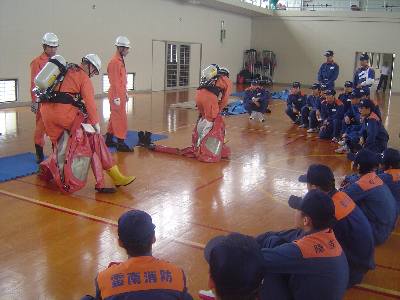 防護服着装2 防護服着装2