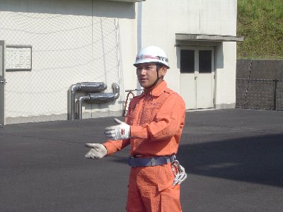 雲南消防・田中係長