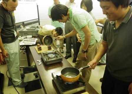 低融点金属による和同開珎づくり