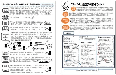 次へのヒントが見つかるケース会議進行シナリオ