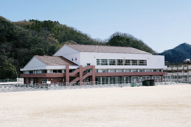 浜田高校体育館２