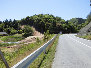 山切の様子