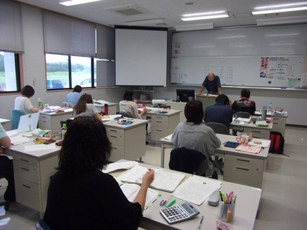 QC概論の授業風景です