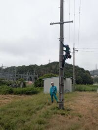 昇降柱訓練②