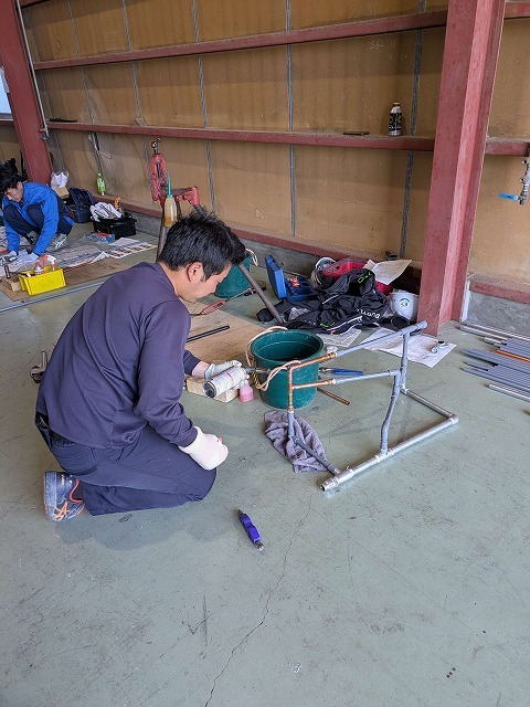 配管実習②