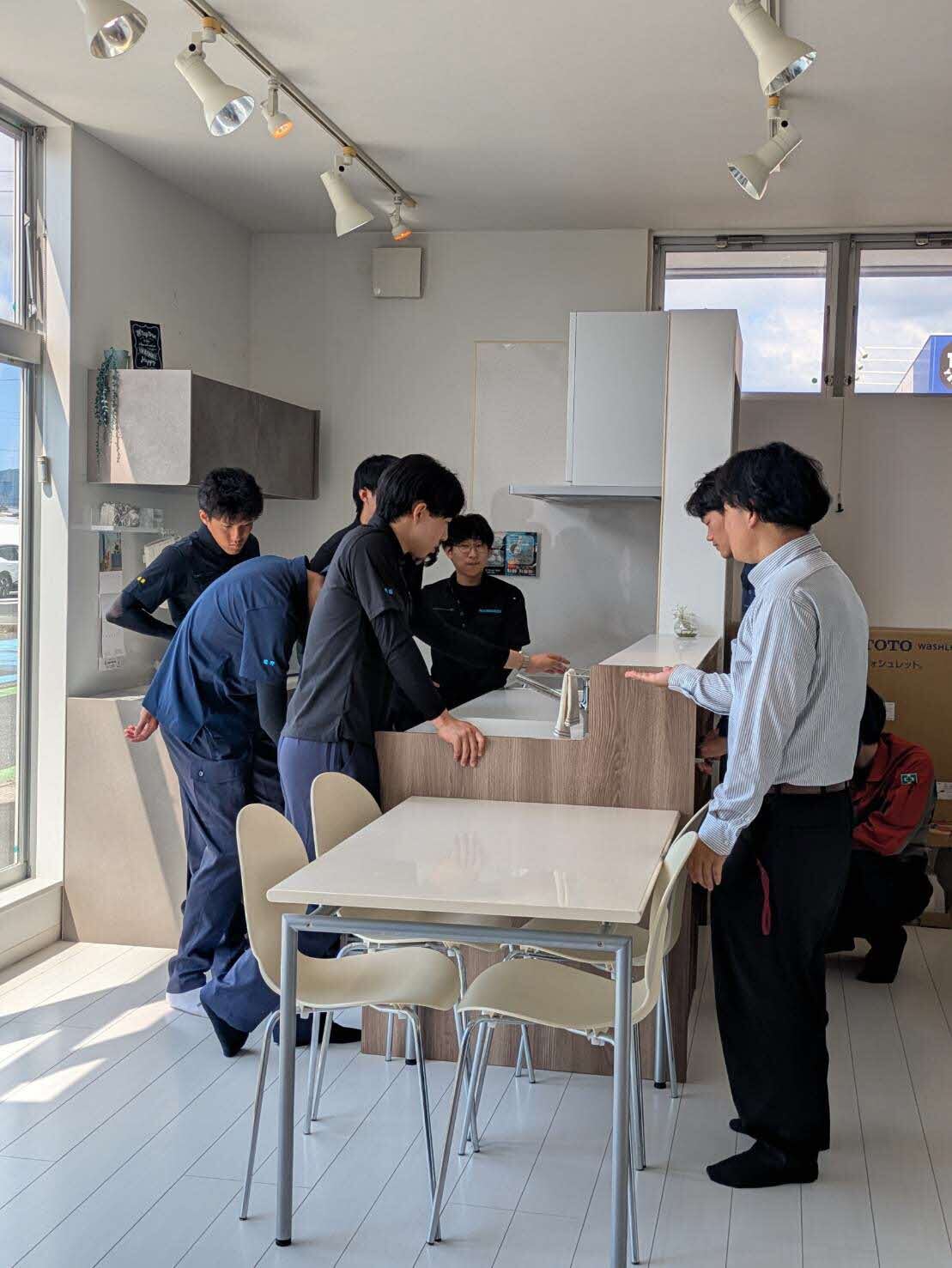 住宅用衛生設備視察