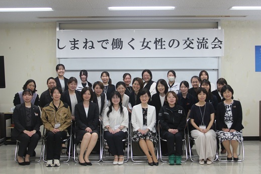 益田会場での記念撮影