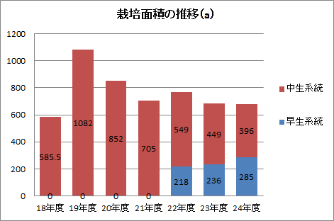 栽培面積