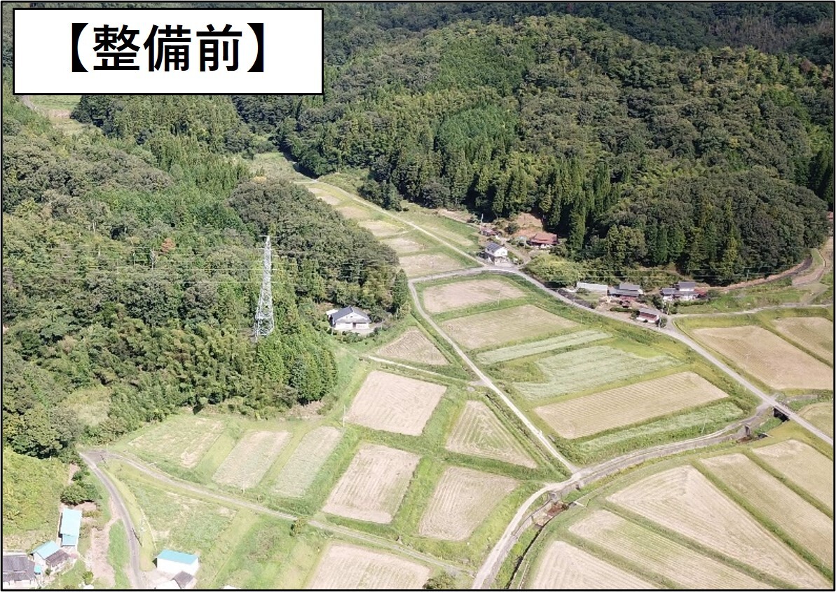 杵束地区の整備前写真