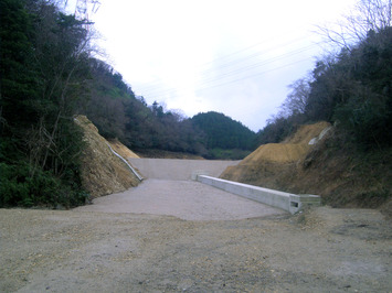 湯谷池整備状況