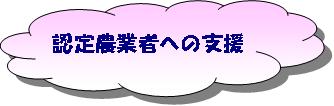 認定農業者への支援