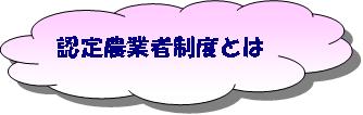 認定農業者とは（概要説明）