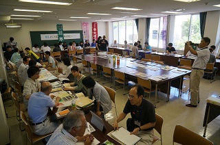 就農相談会のようす