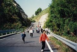 林道ウォーキングイベント