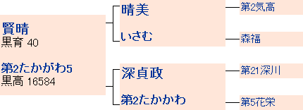 賢深の系統図