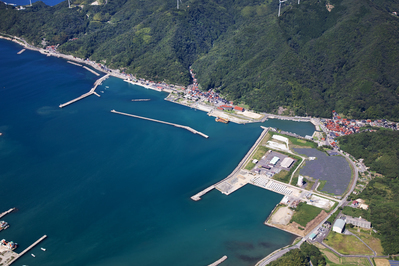 十六島漁港航空写真