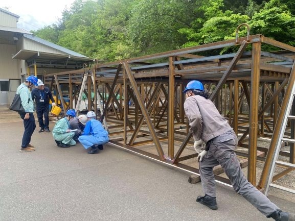 SKSリーフ部材工場検査その2