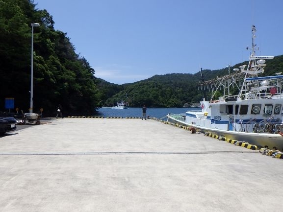 11：45湾内に入港