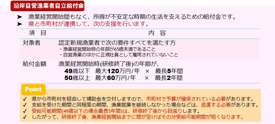 自立給付金制度概要