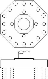 基礎杭配置図