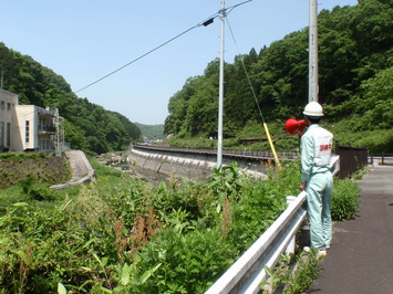 警報の確認