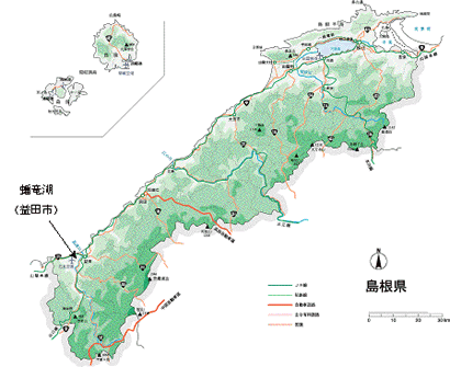 酸性雨採取地点(全県) 酸性雨採取地点(全県)