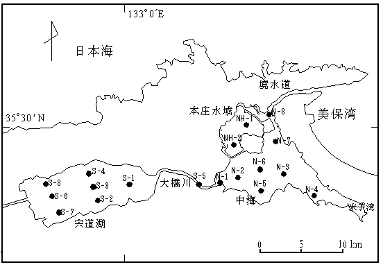 調査地点図