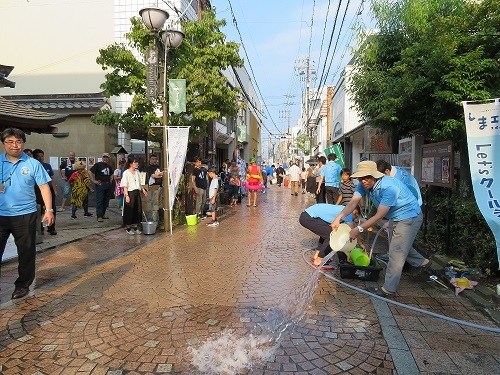 打ち水写真3