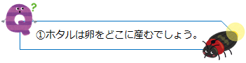 ホタルは卵をどこに産むでしょう