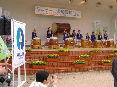 こどもがいな太鼓