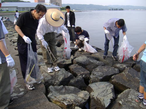 掃除状況