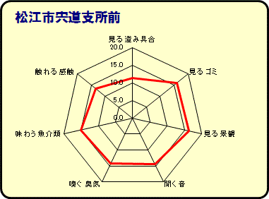 松江市宍道支所前グラフ