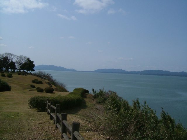 宍道湖ふれあいパークの風景