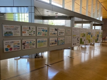 ひかわ図書館展示風景
