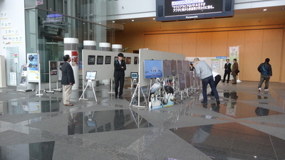 パネル展示の様子の写真１