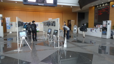 パネル展示の様子