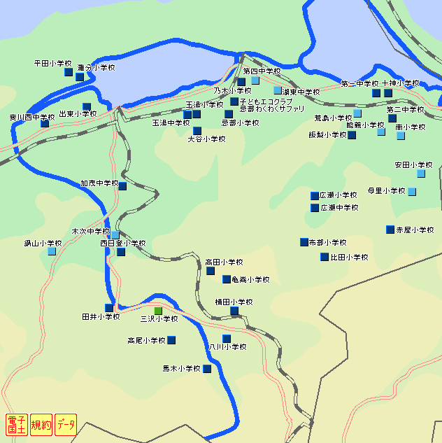 りん分布図