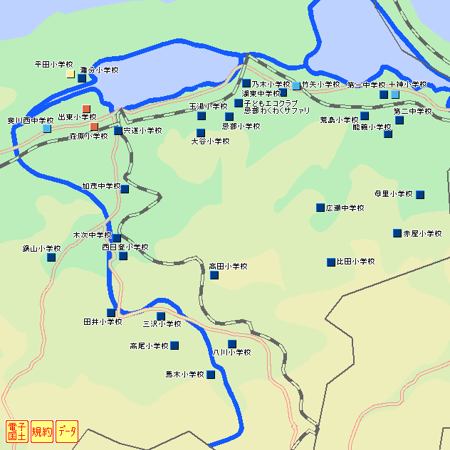 りん分布図