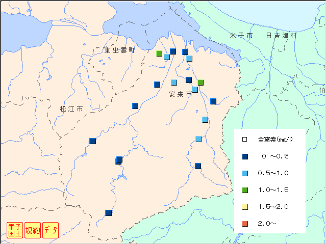 １８年１１月全窒素分布