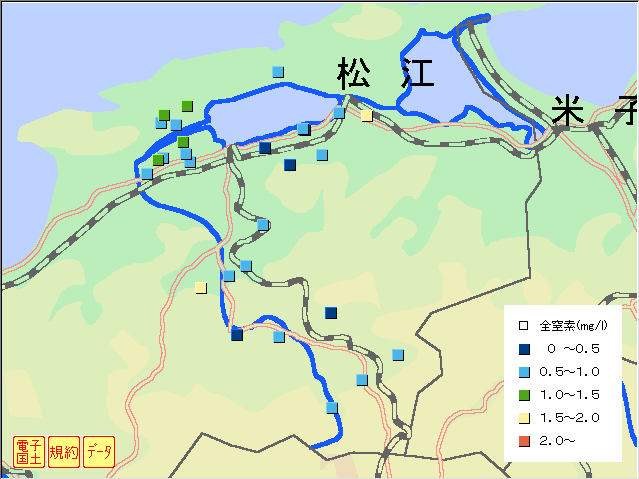 全窒素分布図１
