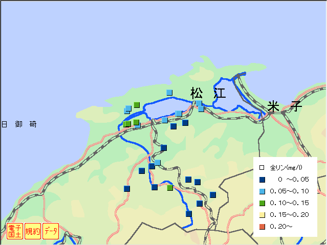 平成１８年１１月全りん分布