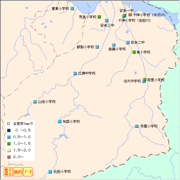 全窒素分布図５