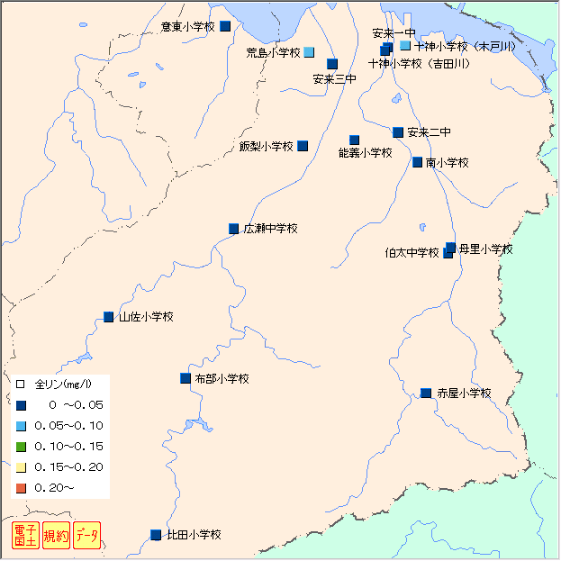 全りん分布