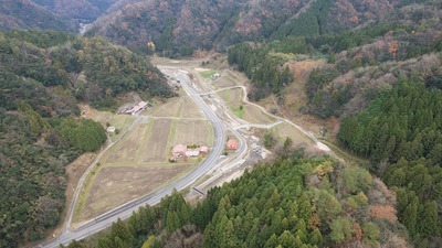 名賀川の空撮動画です（外部サイト）