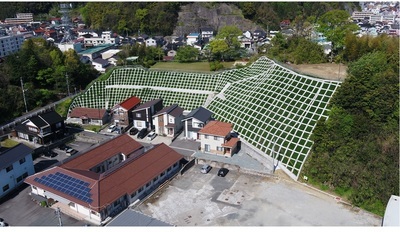 今井迫B地区急傾斜工事の写真