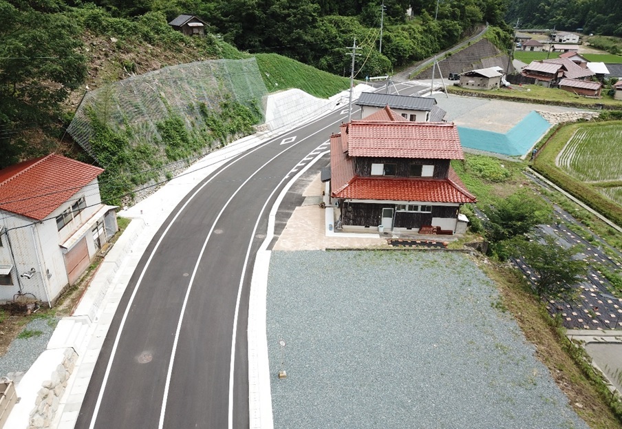 所長表彰優良工事／浜田八重可部線／改築工事第2期写真