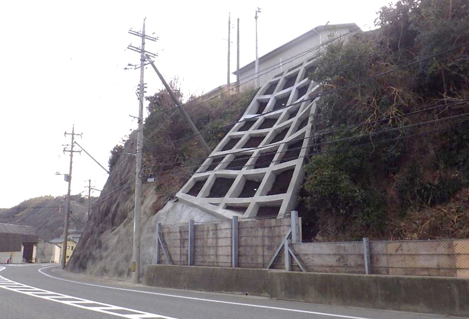 所長表彰優良工事／浜田商港線／県単道路災害復旧工事写真