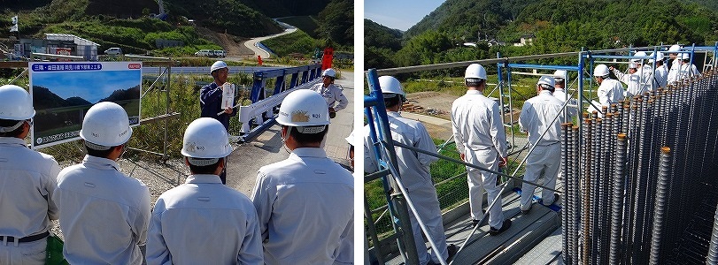 益田翔陽高校現場見学会（その２）