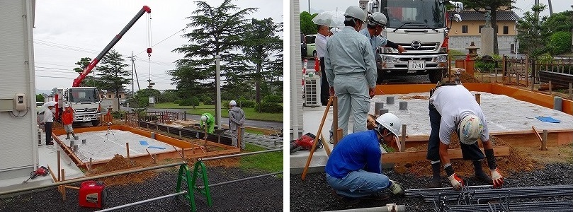 作業開始前の様子